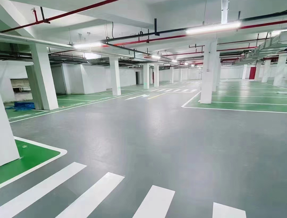 北京市西屋國際地下車庫地坪漆工程項(xiàng)目